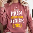 Proud Mom Of A 2021 Senior Shirt Class Graduation 2021 Mommy Comfort Colors Sweatshirt Crimson