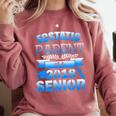 Proud Parent Of a 2018 Senior Graduation Comfort Colors Sweatshirt Crimson