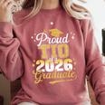 Proud TIO Of a Class Of 2026 Graduate Senior Graduation Comfort Colors Sweatshirt Crimson
