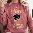 Proud Uncle The Class Of 2018 Graduate Graduation Shirt S2 Comfort Colors Sweatshirt Crimson