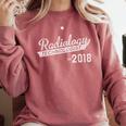Radiology Technologist Graduation Comfort Colors Sweatshirt Crimson