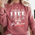 There Is Life After College Graduation Comfort Colors Sweatshirt Crimson