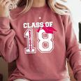 Respiratory Therapist Graduation Class Of 2018 Women RT Comfort Colors Sweatshirt Crimson