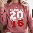 Reunion 2016 Class Of 2016 Reunion 16 Graduation 2016 Comfort Colors Sweatshirt Crimson
