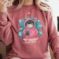 Sarcastic Loner Introvert Clothing Not Friendly Do Not Touch Small Comfort Colors Sweatshirt Crimson Sarcastic Loner Introvert Clothing Not Friendly Do Not Touch Small Comfort Colors Sweatshirt Crimson