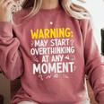 Sarcastic Saying For Overthinkers Introverts Comfort Colors Sweatshirt Crimson Sarcastic Saying For Overthinkers Introverts Comfort Colors Sweatshirt Crimson