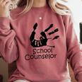 School Counselor t Shirt School Teacher Graduation Idea Comfort Colors Sweatshirt Crimson