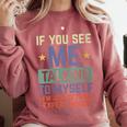 If You See Me Talking To Myself Sarcastic Introvert Comfort Colors Sweatshirt Crimson If You See Me Talking To Myself Sarcastic Introvert Comfort Colors Sweatshirt Crimson
