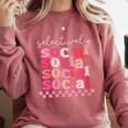 Selectively Social Sarcastic Introvert Humor Comfort Colors Sweatshirt Crimson Selectively Social Sarcastic Introvert Humor Comfort Colors Sweatshirt Crimson