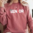 Senior 2019 Graduation Gift For High School T-Shirt Comfort Colors Sweatshirt Crimson