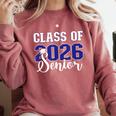 Senior 2026 Class Of 2026 Graduation 2026 Comfort Colors Sweatshirt Crimson