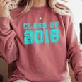Senior Class Of 2016 Graduation T Shirt For Her Or Him Comfort Colors Sweatshirt Crimson