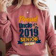 Senior Class Of 2019 Tshirt Graduation School Students Uncle Comfort Colors Sweatshirt Crimson