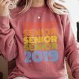 SENIOR CLASS 2019 T SHIRT High School Graduation Comfort Colors Sweatshirt Crimson