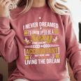 Be A Sexy Accountant Accounting Graduation Accountant Comfort Colors Sweatshirt Crimson