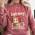 Snail Low Social Battery Need To Go Home Tee For Introvert Comfort Colors Sweatshirt Crimson
