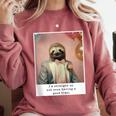 Social Anxiety Not Having A Good Time Socializing Introvert Comfort Colors Sweatshirt Crimson