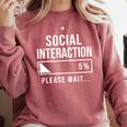 Social Battery Low Introvert Loading Bar Sarcasm Comfort Colors Sweatshirt Crimson Social Battery Low Introvert Loading Bar Sarcasm Comfort Colors Sweatshirt Crimson