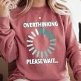 Social Introvert's Overthinking Please Wait Awkward Humor Comfort Colors Sweatshirt Crimson Social Introvert's Overthinking Please Wait Awkward Humor Comfort Colors Sweatshirt Crimson