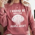 Solitude Introverts I Wanna Be Where The People Aren't Comfort Colors Sweatshirt Crimson Solitude Introverts I Wanna Be Where The People Aren't Comfort Colors Sweatshirt Crimson