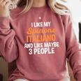 Spinone Italiano Dog Introvert Bracco Spinoso Fur Parent Comfort Colors Sweatshirt Crimson