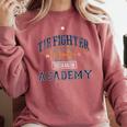 Star Wars TIE Fighter Academy Graduation Comfort Colors Sweatshirt Crimson
