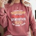Statistics Major Student Shirt Graduation College Comfort Colors Sweatshirt Crimson