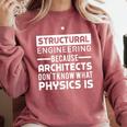 Structural Engineer Shirt Physics Quote Graduation Comfort Colors Sweatshirt Crimson