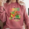 Students Future HBCU Grad History Graduation Comfort Colors Sweatshirt Crimson