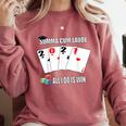 Summa Cum Laude Class Of 2021 Graduate Win Senior Graduation Comfort Colors Sweatshirt Crimson
