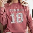 Summer 2018 Teen Graduation Shirt Comfort Colors Sweatshirt Crimson