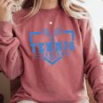 Tennis Senior Night Tennis Senior 2025 Graduation 40 Comfort Colors Sweatshirt Crimson
