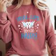 Tooth Fairy Tshirt Cute Dental Hygienist Graduation T Shirt Comfort Colors Sweatshirt Crimson