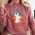 Trust Me I'Ve Got A Counseling Degree College Graduation Comfort Colors Sweatshirt Crimson