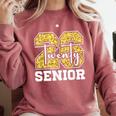 Twenty 2026 Class Of 26 Seniors Back To School Graduation Comfort Colors Sweatshirt Crimson