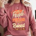 I Used To Be a People Person Antisocial Introvert Premium Comfort Colors Sweatshirt Crimson