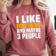 Video Editor Introvert Editing Production Filmmaking Job Comfort Colors Sweatshirt Crimson