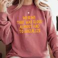 Whew That Was Close Almost Had To Socialize Introvert Comfort Colors Sweatshirt Crimson