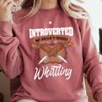 Whittling Hobby Woodcarve Introverted Wood Artist Whittler Comfort Colors Sweatshirt Crimson Whittling Hobby Woodcarve Introverted Wood Artist Whittler Comfort Colors Sweatshirt Crimson
