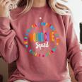 Wound Care Nurse Squad Appreciation Graduation Staff RN Comfort Colors Sweatshirt Crimson