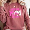 Wrestling Senior Mom Wrestling Senior 2026 Graduation Comfort Colors Sweatshirt Crimson