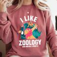 Zoologist Scientist Wildlife Biologist Zoology Introverted Comfort Colors Sweatshirt Crimson Zoologist Scientist Wildlife Biologist Zoology Introverted Comfort Colors Sweatshirt Crimson