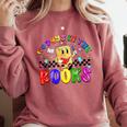 100 Days In The Book Fun 100 Days Of School Boy Girl Teacher Comfort Colors Sweatshirt Orchid 100 Days In The Book Fun 100 Days Of School Boy Girl Teacher Comfort Colors Sweatshirt Orchid