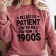 1900s Generation – Nostalgia Graphic Comfort Colors Sweatshirt Orchid