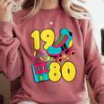 1980 Retro Raised In The 80s Old School Nostalgia Vibes Comfort Colors Sweatshirt Orchid 1980 Retro Raised In The 80s Old School Nostalgia Vibes Comfort Colors Sweatshirt Orchid