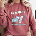 4th Of July Please Be Patient With Me I'm From The 1900s For Women Men Comfort Colors Sweatshirt Orchid