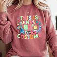 This Is My 90s Costume Mixtape Era Outfits Nostalgia 1990s Comfort Colors Sweatshirt Orchid