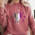 Ace Pride Book With Stars Moons And Magic Hand Comfort Colors Sweatshirt Orchid Ace Pride Book With Stars Moons And Magic Hand Comfort Colors Sweatshirt Orchid