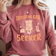 Antique NOSTALGIA SEEKER Antique Collector Comfort Colors Sweatshirt Orchid