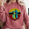 Arcade Game Machine Nostalgia Retro Gamer 80s 90s Comfort Colors Sweatshirt Orchid Arcade Game Machine Nostalgia Retro Gamer 80s 90s Comfort Colors Sweatshirt Orchid